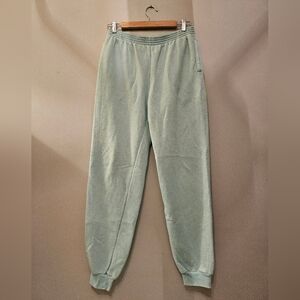 Lady Footlocker Light Turquoise Sweat Pants | Size Medium